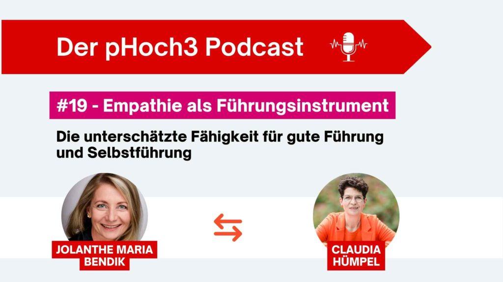 Interview mit Jolanthe Maria Bendik üüber Empathie - die unterschätze Fähigkeit für bessere Führung und Selbstführung