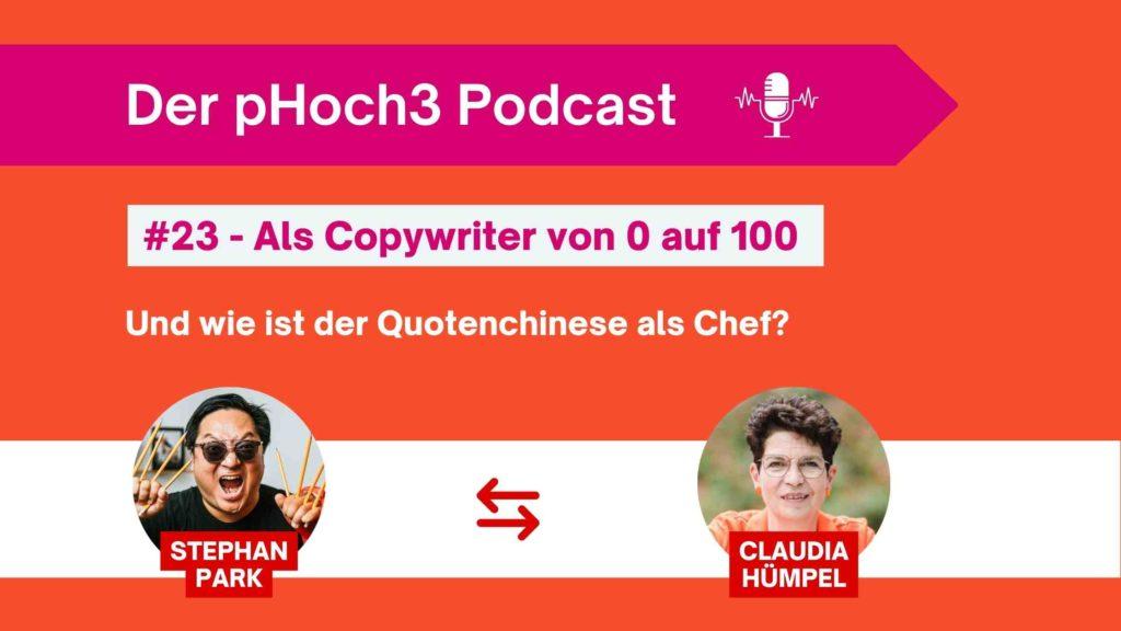 Im Gespräch mit Stephan Park, als Quotenchinese und Copywriter weit über die Grenzen von Wien bekannt, über seine Werte, seine Vision und seine Art ein Team zu führen