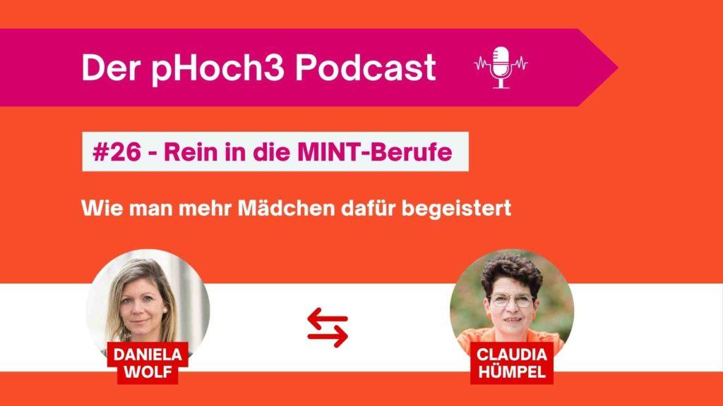 Gespräch mit Daniela Wolf darüber, wie man mehr Mädchen für MINT-Berufe begeistern kann